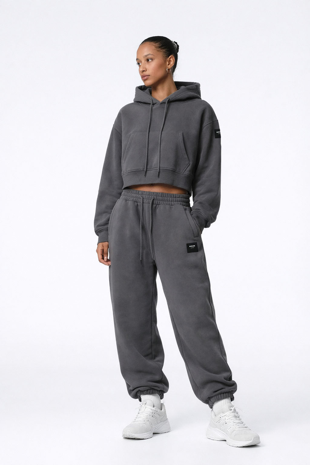 Momentum Women’s Cropped Hoodie & Joggers Set