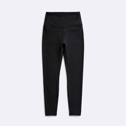 Tempo 3-piece women’s training set in black, leggings front view