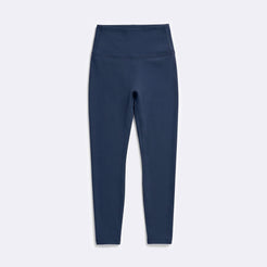 Tempo 3-piece women’s training set in navy, leggings front view